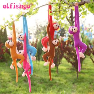 60CM Kawaii Long Arm Tail Monkey Stuffed Doll Plush Toys Curtains Baby_1